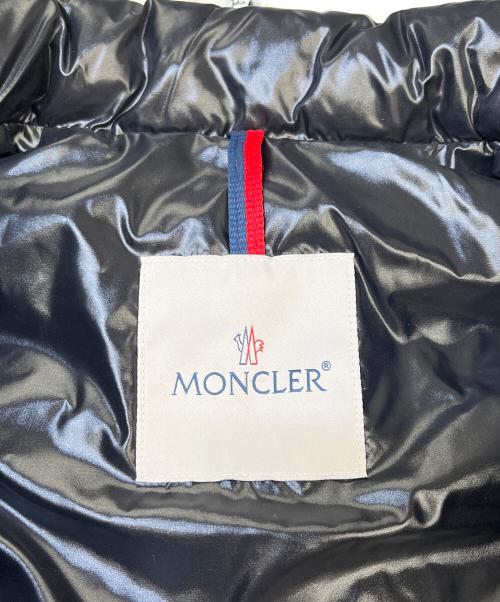 MONCLER（モンクレール）MONCLER (モンクレール) ダウンベスト ブラックの古着・服飾アイテム