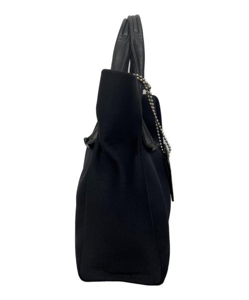 kawa-kawa（カワカワ）kawa-kawa (カワカワ) トートバッグ ブラックの古着・服飾アイテム