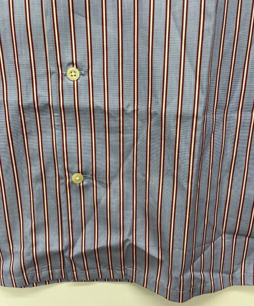 DISCOVERED（ディスカバード）DISCOVERED (ディスカバード) FIRE刺繍シャツ スカイブルー×レッド サイズ:2の古着・服飾アイテム