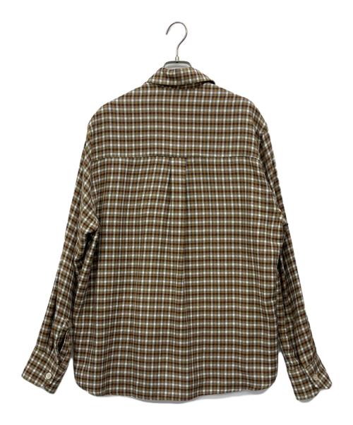 OUR LEGACY（アワーレガシー）OUR LEGACY (アワーレガシー) ABOVE SHIRT ブラウン サイズ:44の古着・服飾アイテム