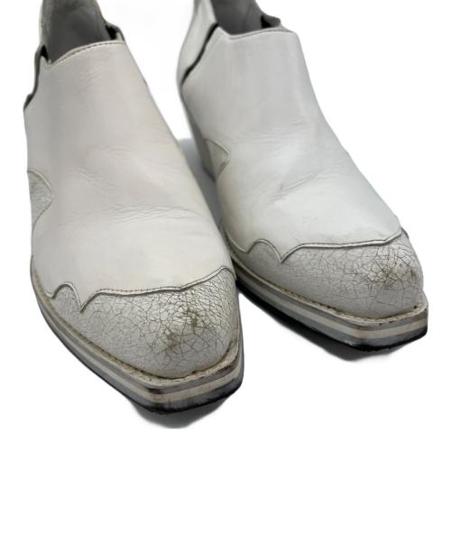 OUR LEGACY（アワーレガシー）OUR LEGACY (アワーレガシー) アンクルブーツ ホワイト サイズ:41の古着・服飾アイテム