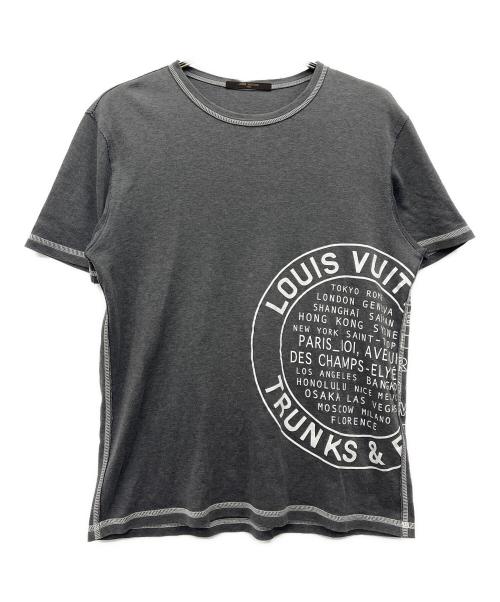 LOUIS VUITTON（ルイ ヴィトン）LOUIS VUITTON (ルイ ヴィトン) 半袖カットソー グレー サイズ:Mの古着・服飾アイテム