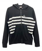 MONCLERモンクレール）の古着「ジップパーカー」｜ブラック