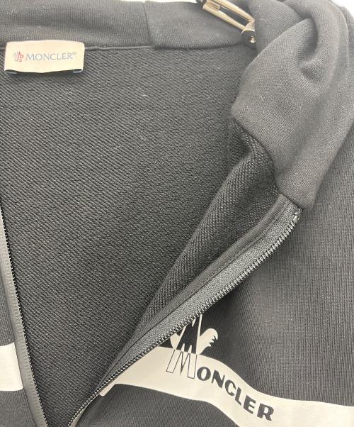 MONCLER（モンクレール）MONCLER (モンクレール) ジップパーカー ブラック サイズ:XLの古着・服飾アイテム