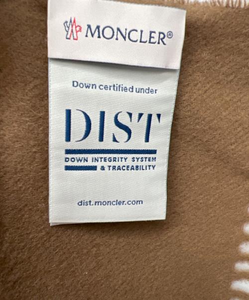 MONCLER（モンクレール）MONCLER (モンクレール) ウールマフラー ブラウンの古着・服飾アイテム