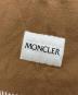 MONCLER (モンクレール) ウールマフラー ブラウン：20000円