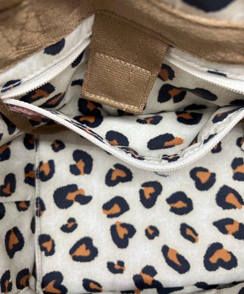 LeSportsac（レスポートサック）LeSportsac (レスポートサック) バンブーハンドルバッグ ベージュの古着・服飾アイテム