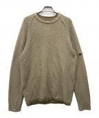 STONE ISLANDストーンアイランド）の古着「ラグランセーター」｜ベージュ