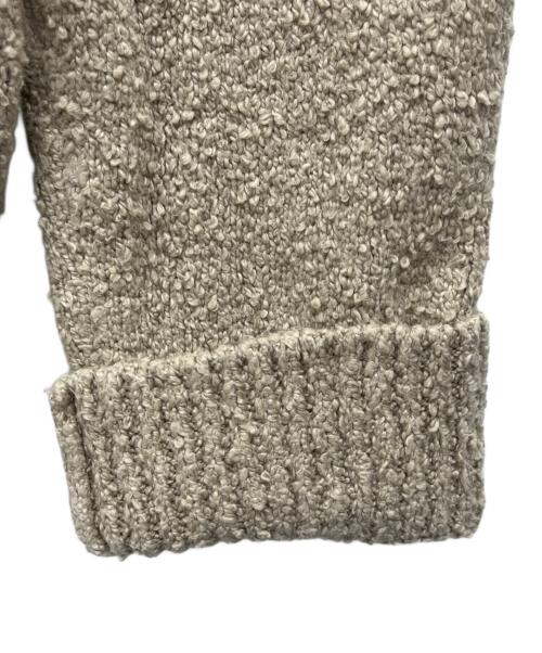 STONE ISLAND（ストーンアイランド）STONE ISLAND (ストーンアイランド) ラグランセーター ベージュ サイズ:Lの古着・服飾アイテム