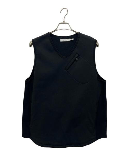 nonnative（ノンネイティブ）nonnative (ノンネイティブ) HIKER VEST COTTON SWEAT ブラック サイズ:2の古着・服飾アイテム