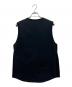 nonnative (ノンネイティブ) HIKER VEST COTTON SWEAT ブラック サイズ:2：4500円