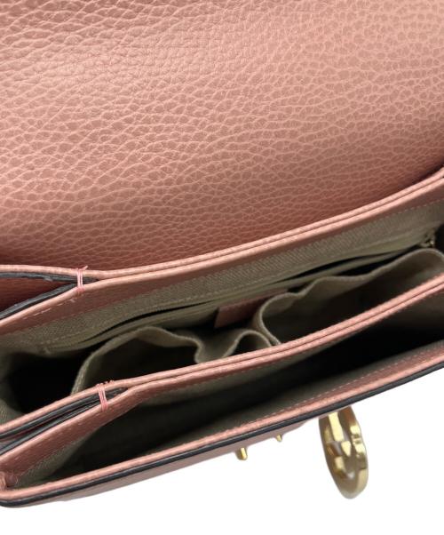 GUCCI（グッチ）GUCCI (グッチ) インターロッキングG/ショルダーバッグ ピンクの古着・服飾アイテム