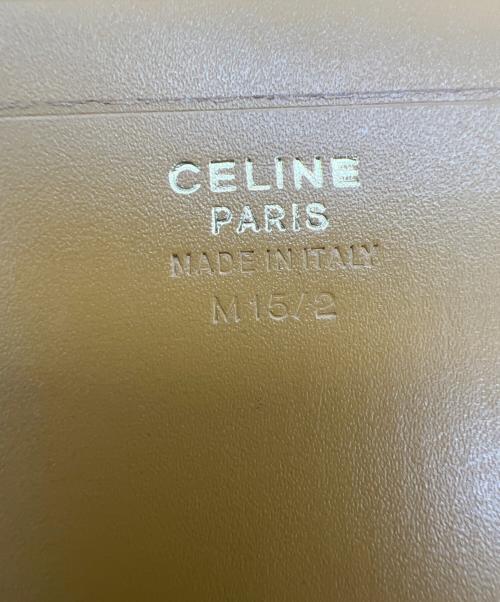 CELINE（セリーヌ）CELINE (セリーヌ) マカダム　2つ折り財布 ブラウンの古着・服飾アイテム