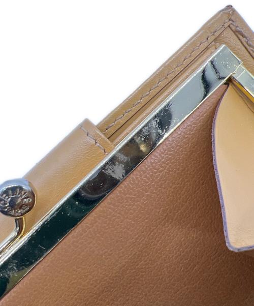 CELINE（セリーヌ）CELINE (セリーヌ) マカダム　2つ折り財布 ブラウンの古着・服飾アイテム
