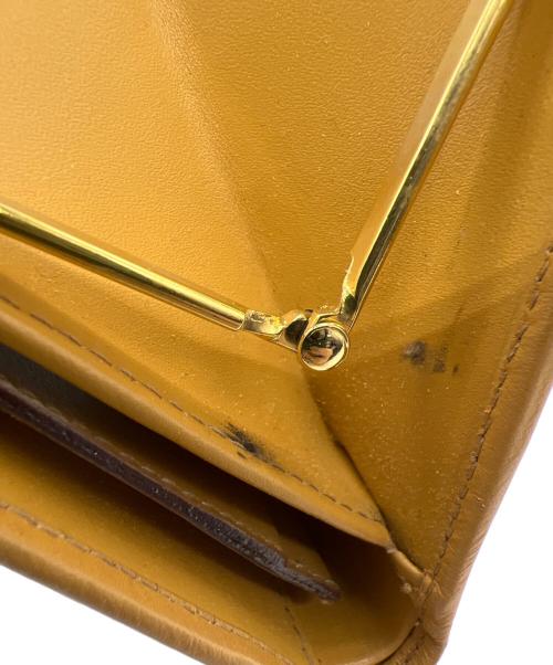 CELINE（セリーヌ）CELINE (セリーヌ) マカダム　2つ折り財布 ブラウンの古着・服飾アイテム