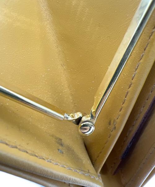 CELINE（セリーヌ）CELINE (セリーヌ) マカダム　2つ折り財布 ブラウンの古着・服飾アイテム