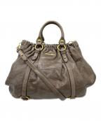 MIU MIUミュウミュウ）の古着「ヴィッテロリュクス」｜グレー