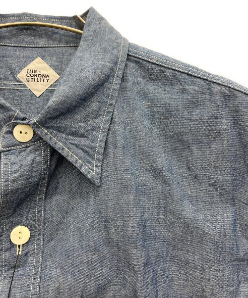 CORONA（コロナ）CORONA (コロナ) 半袖シャツ ネイビー サイズ:XL 未使用品の古着・服飾アイテム