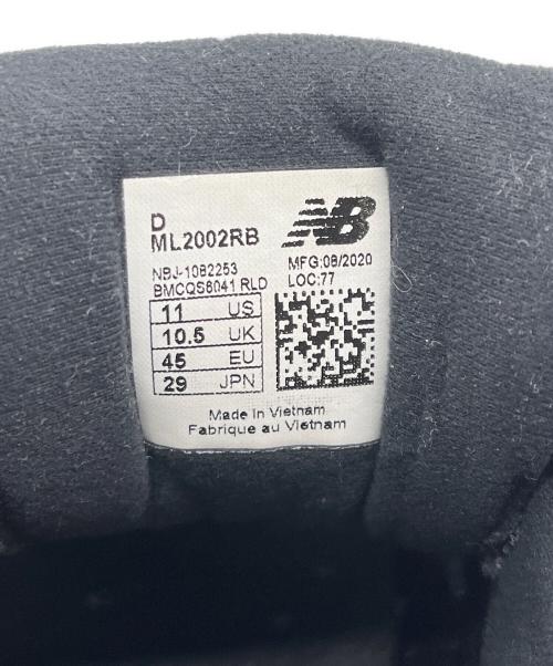 NEW BALANCE（ニューバランス）NEW BALANCE (ニューバランス) New Balance ML2002RB BLACK オリーブ×ブラック サイズ:29の古着・服飾アイテム