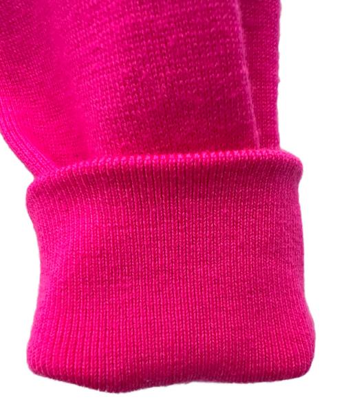 alice+olivia（アリスアンドオリビア）alice+olivia (アリスアンドオリビア) クルーネックニット ピンク サイズ:Sの古着・服飾アイテム