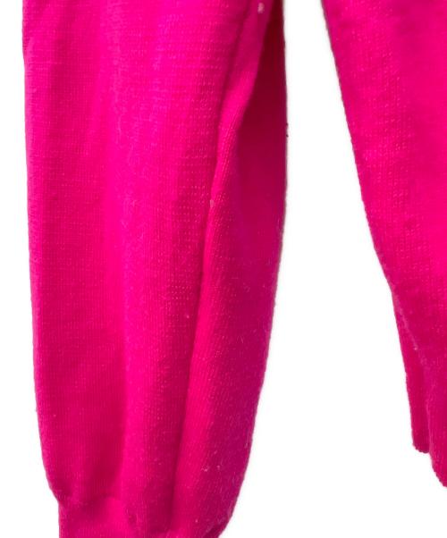 alice+olivia（アリスアンドオリビア）alice+olivia (アリスアンドオリビア) クルーネックニット ピンク サイズ:Sの古着・服飾アイテム