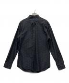 RALPH LAURENラルフローレン）の古着「SLIM FIT 長袖シャツ」｜グレー