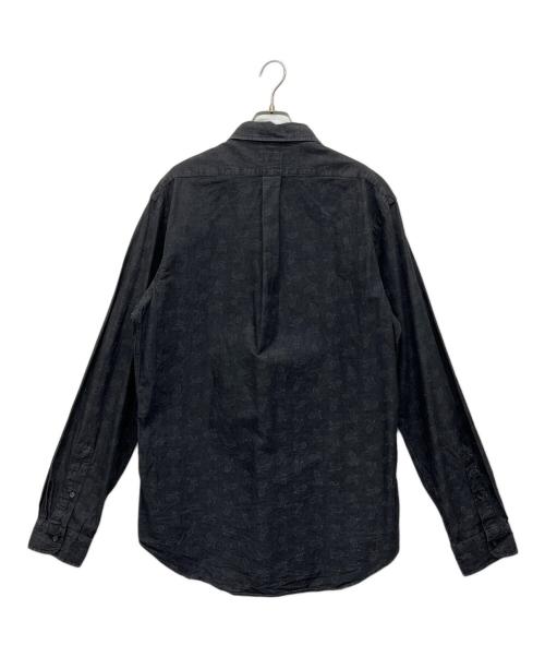RALPH LAUREN（ラルフローレン）RALPH LAUREN (ラルフローレン) SLIM FIT 長袖シャツ グレー サイズ:Lの古着・服飾アイテム