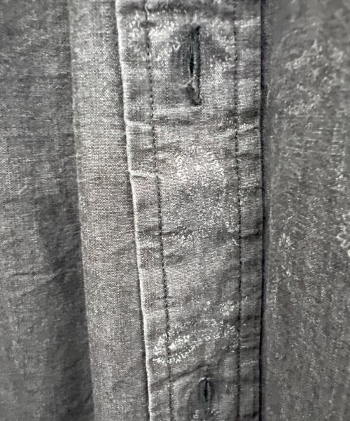 RALPH LAUREN（ラルフローレン）RALPH LAUREN (ラルフローレン) SLIM FIT 長袖シャツ グレー サイズ:Lの古着・服飾アイテム