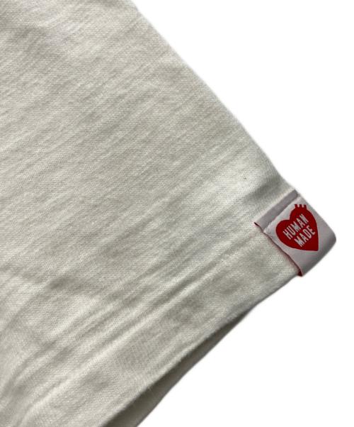 HUMAN MADE（ヒューマンメイド）HUMAN MADE (ヒューマンメイド) 半袖Tシャツ ホワイト サイズ:XLの古着・服飾アイテム