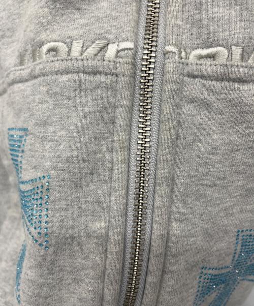 unknown（アンノウン）unknown (アンノウン) ジップパーカー グレー サイズ:Lの古着・服飾アイテム