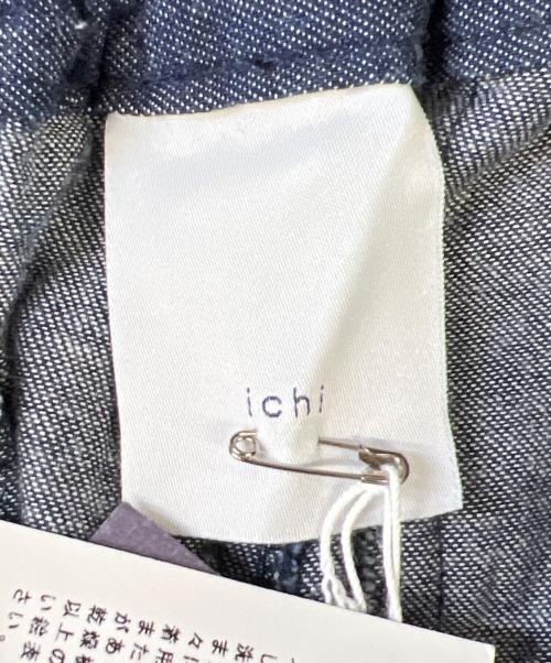 ichi（イチ）ichi (イチ) パンツ ネイビー サイズ:Mの古着・服飾アイテム