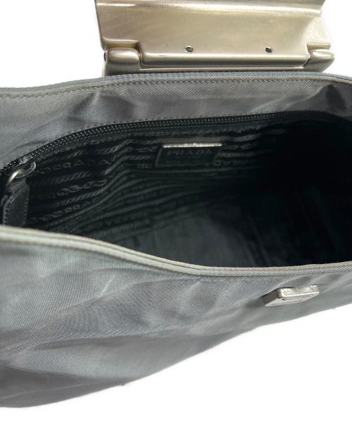 PRADA（プラダ）PRADA (プラダ) ハンドバッグ グレーの古着・服飾アイテム