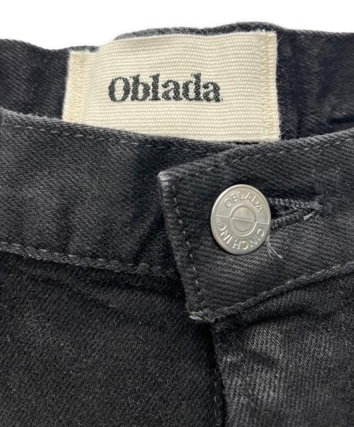 Oblada（オブラダ）Oblada (オブラダ) デニムパンツ ブラック サイズ:25の古着・服飾アイテム
