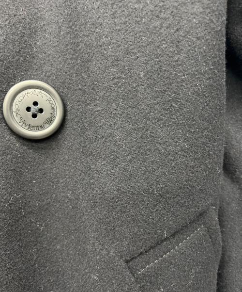 Vivienne Westwood ANGLOMANIA（ヴィヴィアンウエストウッドアングロマニア）Vivienne Westwood ANGLOMANIA (ヴィヴィアンウエストウッドアングロマニア) Pコート ブラック サイズ:40の古着・服飾アイテム