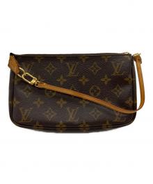 LOUIS VUITTON（ルイ ヴィトン）の古着「ショルダーバッグ　モノグラム　ポシェット・アクセソワール」