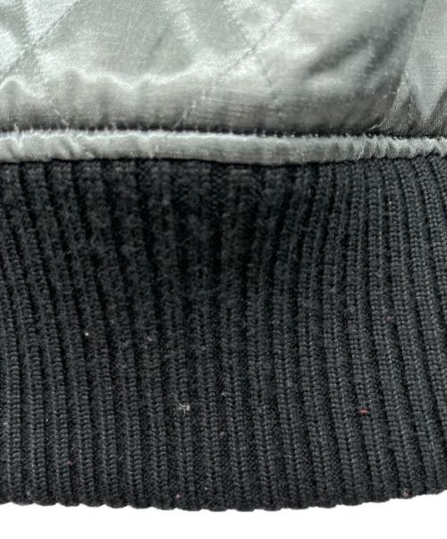 whitesville（ホワイツビル）whitesville (ホワイツビル) スタジャン ブラック サイズ:40の古着・服飾アイテム