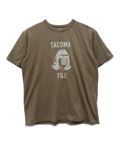 TACOMA FUJI RECORDS（タコマ フジ レコード）TACOMA FUJI RECORDS (タコマ フジ レコード) Tシャツ ベージュ サイズ:XLの古着・服飾アイテム