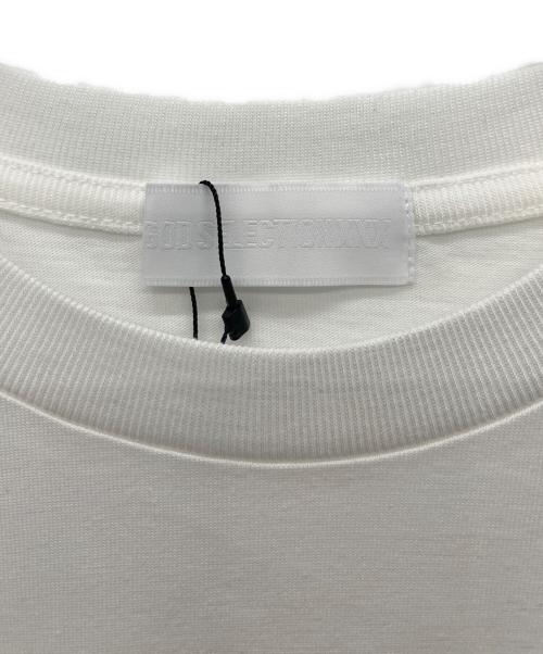 GOD SELECTION XXX（ゴッドセレクショントリプルエックス）GOD SELECTION XXX (ゴッドセレクショントリプルエックス) Tシャツ ホワイト サイズ:L 未使用品の古着・服飾アイテム