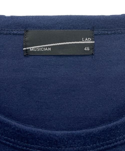 LAD MUSICIAN（ラッドミュージシャン）LAD MUSICIAN (ラッドミュージシャン) Tシャツ ネイビー サイズ:46の古着・服飾アイテム