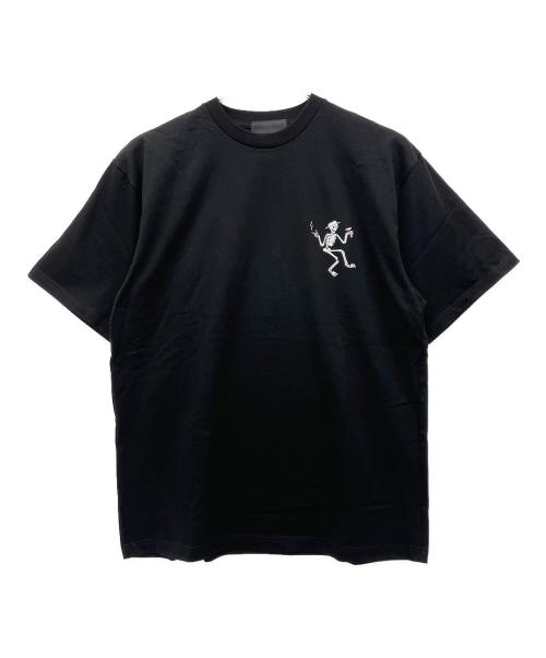 GOD SELECTION XXX（ゴッドセレクショントリプルエックス）GOD SELECTION XXX (ゴッドセレクショントリプルエックス) Tシャツ ブラック サイズ:Lの古着・服飾アイテム