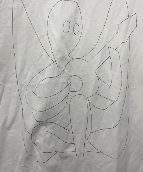 LAD MUSICIAN（ラッドミュージシャン）LAD MUSICIAN (ラッドミュージシャン) Tシャツ ホワイト サイズ:48の古着・服飾アイテム