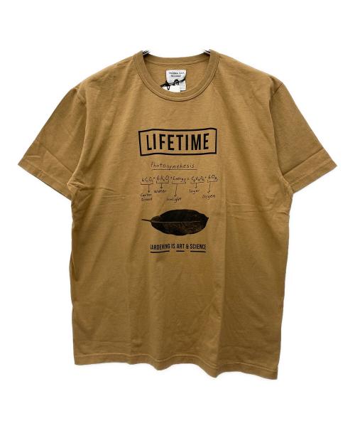 TACOMA FUJI RECORDS（タコマ フジ レコード）TACOMA FUJI RECORDS (タコマ フジ レコード) Tシャツ ベージュ サイズ:XLの古着・服飾アイテム