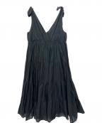 merletteマーレット）の古着「ノースリーブワンピース」｜ブラック