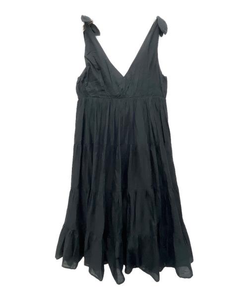 merlette（マーレット）merlette (マーレット) ノースリーブワンピース ブラック サイズ:S 未使用品の古着・服飾アイテム