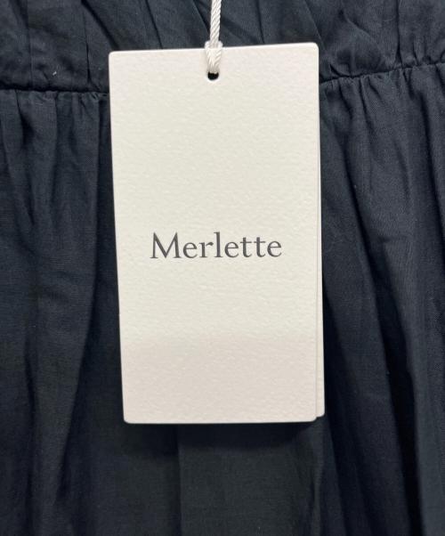 merlette（マーレット）merlette (マーレット) ノースリーブワンピース ブラック サイズ:S 未使用品の古着・服飾アイテム
