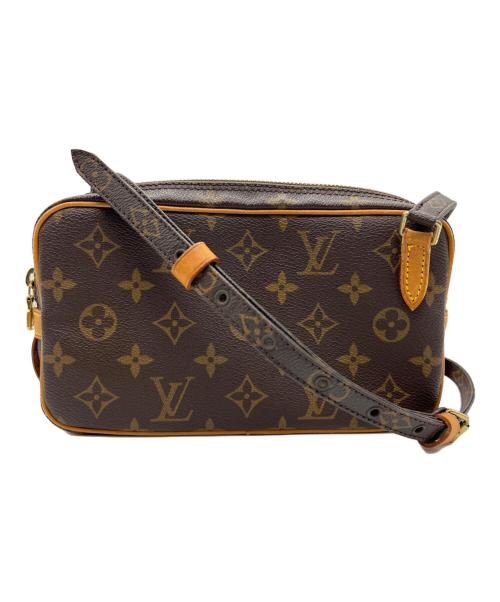 LOUIS VUITTON（ルイ ヴィトン）LOUIS VUITTON (ルイ ヴィトン) ショルダーポーチ　マルリーバンドリエール　モノグラム ブラウンの古着・服飾アイテム