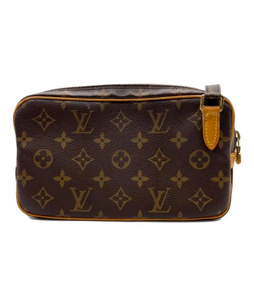 LOUIS VUITTON（ルイ ヴィトン）LOUIS VUITTON (ルイ ヴィトン) ショルダーポーチ　マルリーバンドリエール　モノグラム ブラウンの古着・服飾アイテム