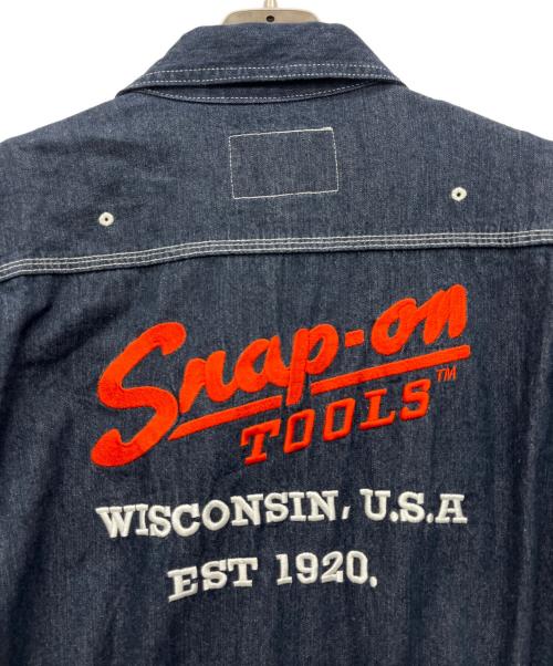 SNAP-ON（スナップオン）SNAP-ON (スナップオン) つなぎ ブルー サイズ:LLの古着・服飾アイテム