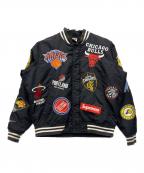 NIKE×SUPREMEナイキ×シュプリーム）の古着「スタジャン」｜ブラック