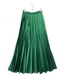 UN3D.（アンスリード）の古着「ロングスカート」｜グリーン